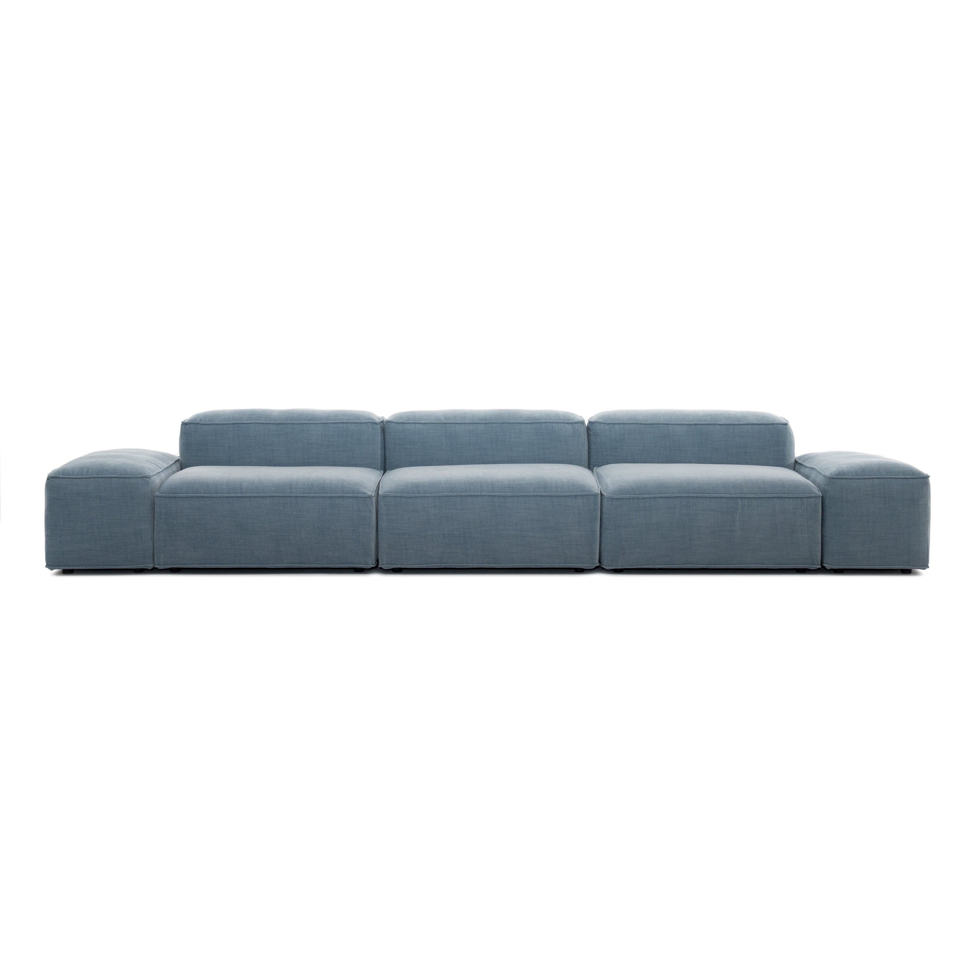 Sofa 4-os Niskie - Blekitny Golden 72 - Tak