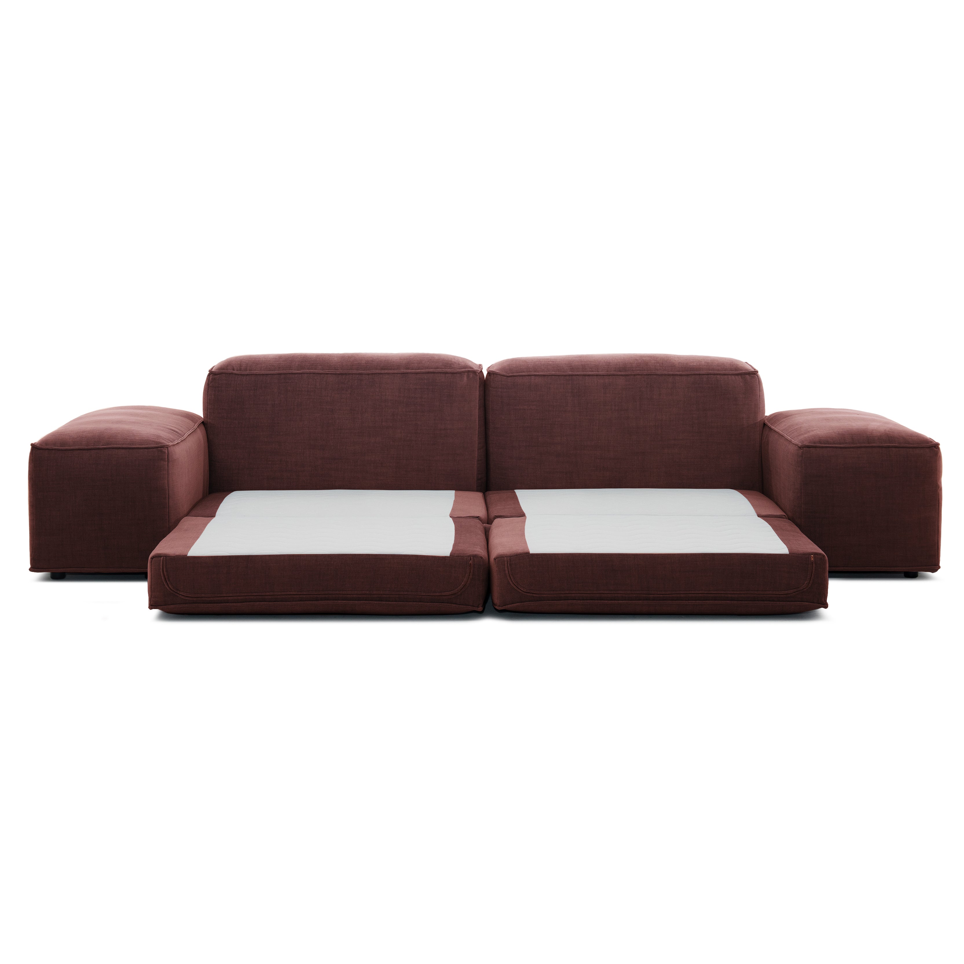Sofa Niskie - Bordowy Golden 68 - Tak