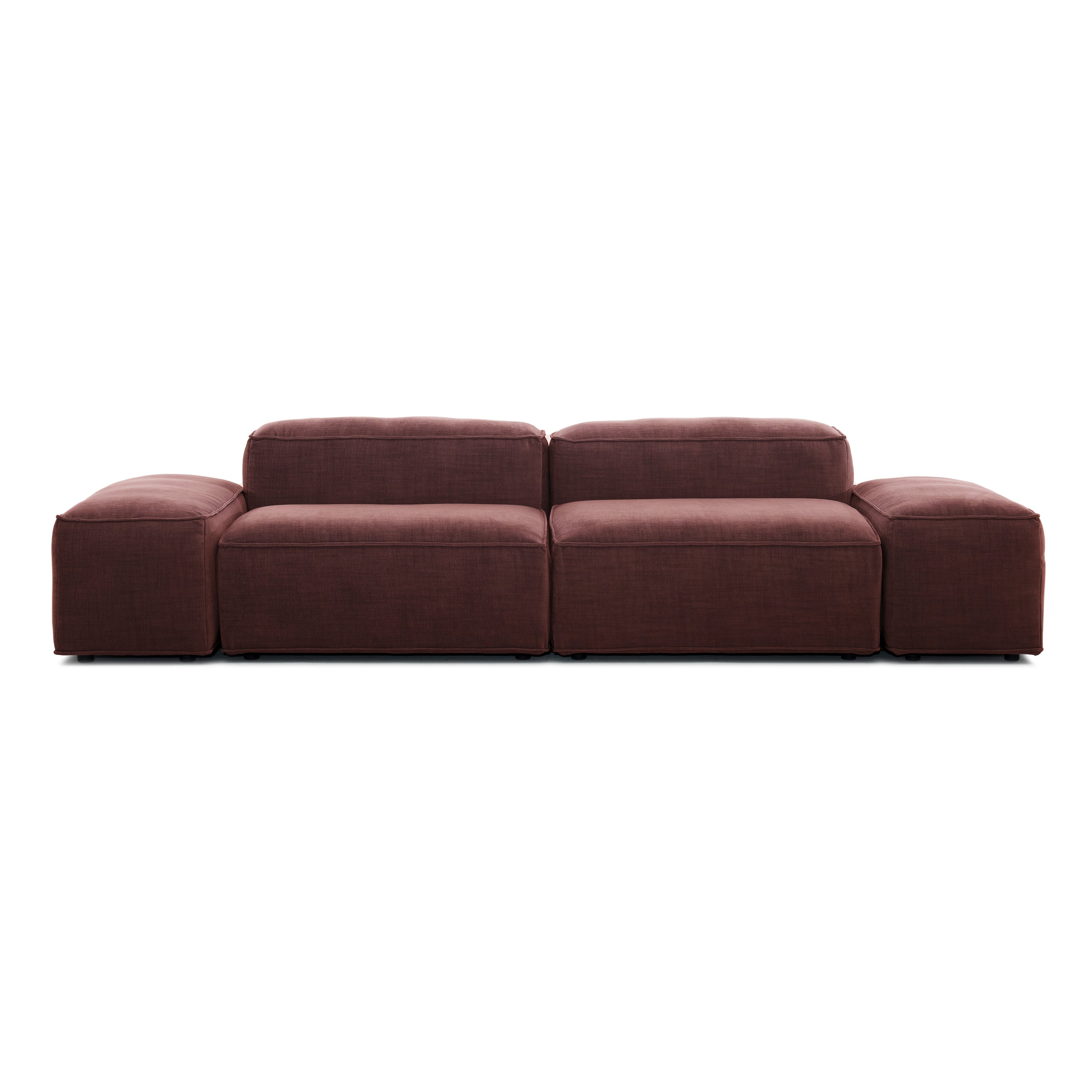 Sofa Niskie - Bordowy Golden 68 - Nie