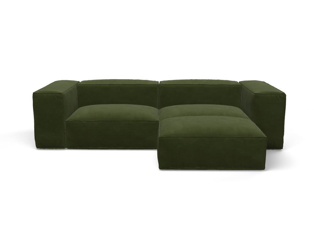 Merlot Modular Corner Sofa 3-Seater Longchair High armrests - Custom Design Ref: KFYXHN5