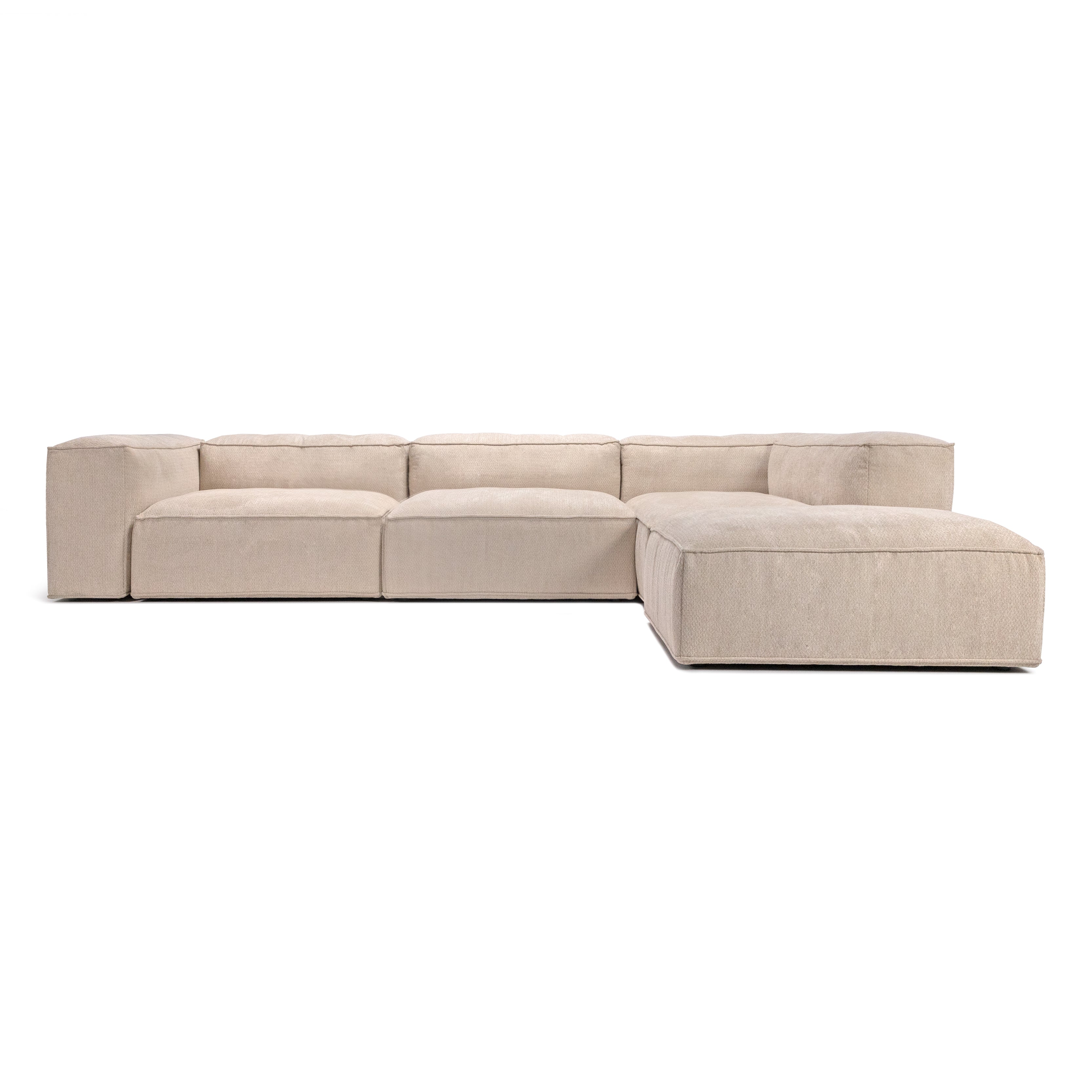 Sofa | 3 Seater | Longchair Deep | Arm High