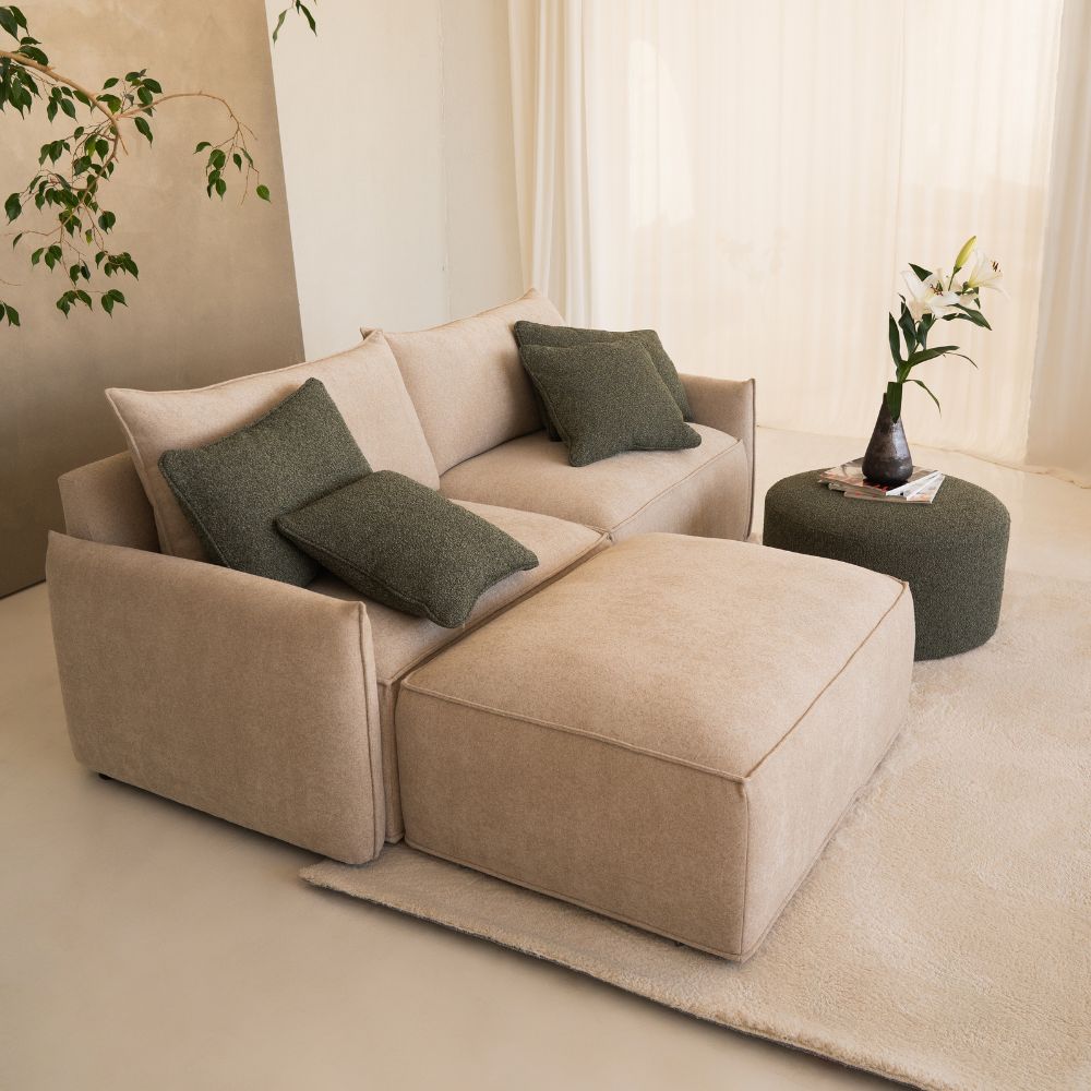 Sofa BAROLO | 2 Seater | Longchair | Arms Low