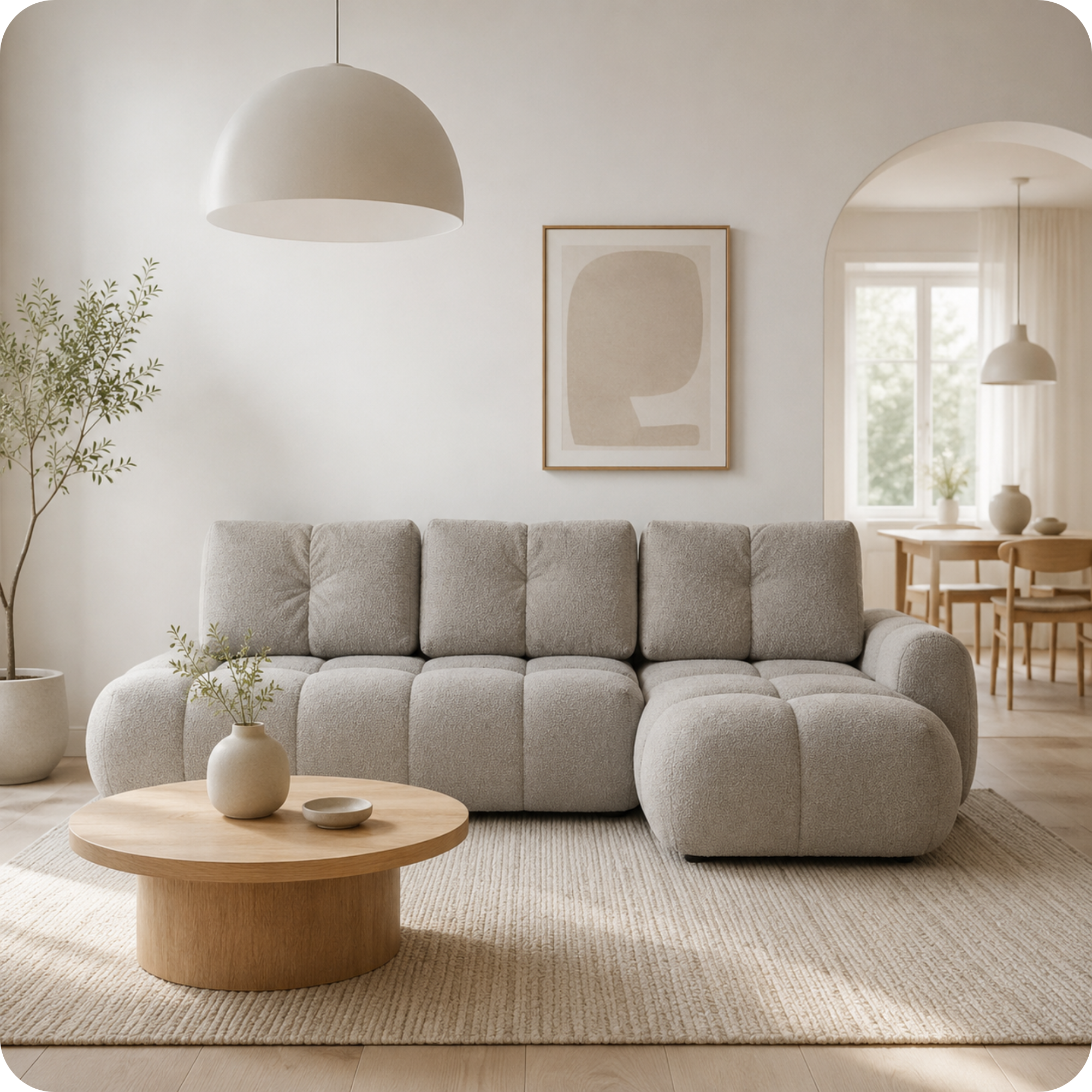 Riva 3-Seater Sofa with Pull-Out Bed