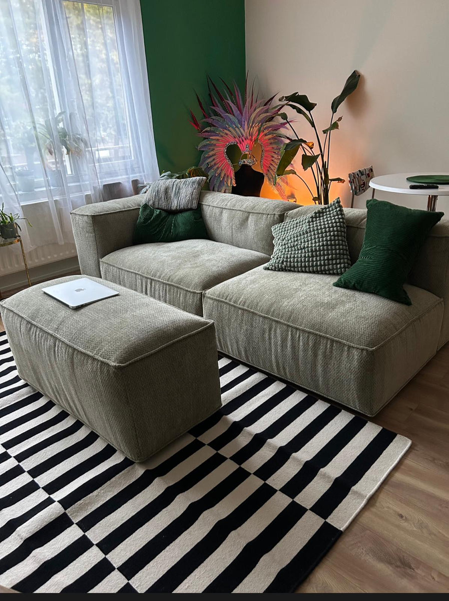 The case for a modular sofa when you have a family