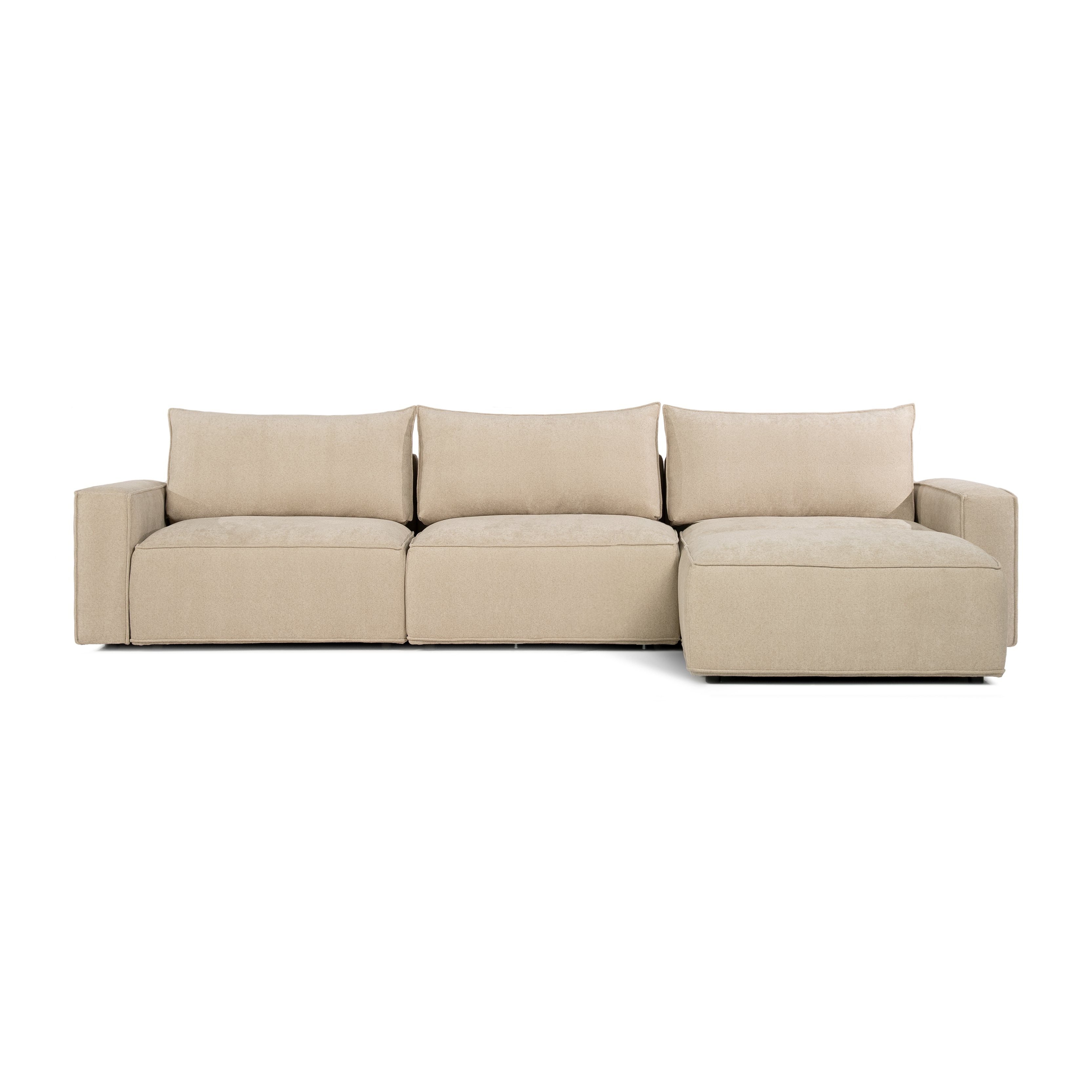 BAROLO Sofa 3 Seater Longchair Low armrests