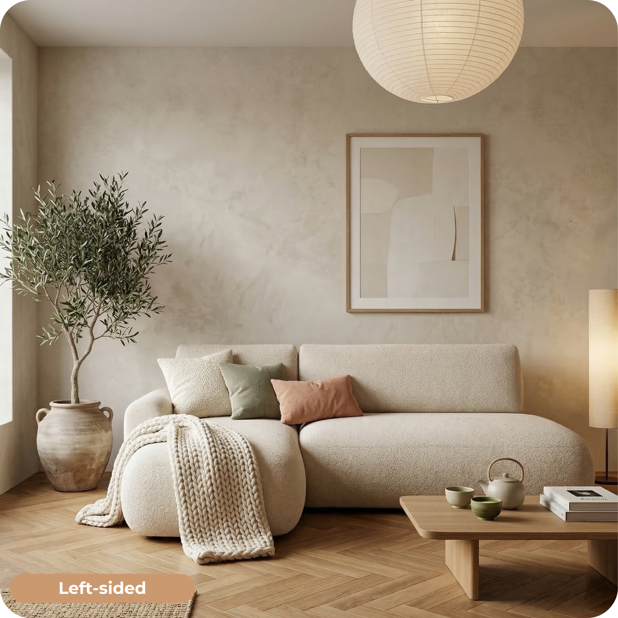 Torino Narożnik 3-osobowy z funkcją spania